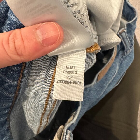 Madewell Perfect Vintage Ankle Jeans, Petite 28P - Picture 4 of 6